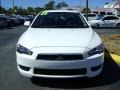 2008 Wicked White Mitsubishi Lancer ES  photo #6