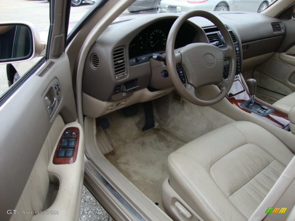1995 LS 400 Sedan - Cashmere Beige Metallic / Tan Leather photo #13