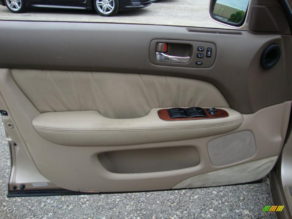 1995 LS 400 Sedan - Cashmere Beige Metallic / Tan Leather photo #14