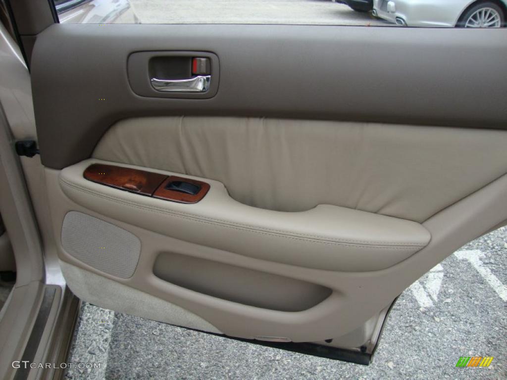 1995 LS 400 Sedan - Cashmere Beige Metallic / Tan Leather photo #26