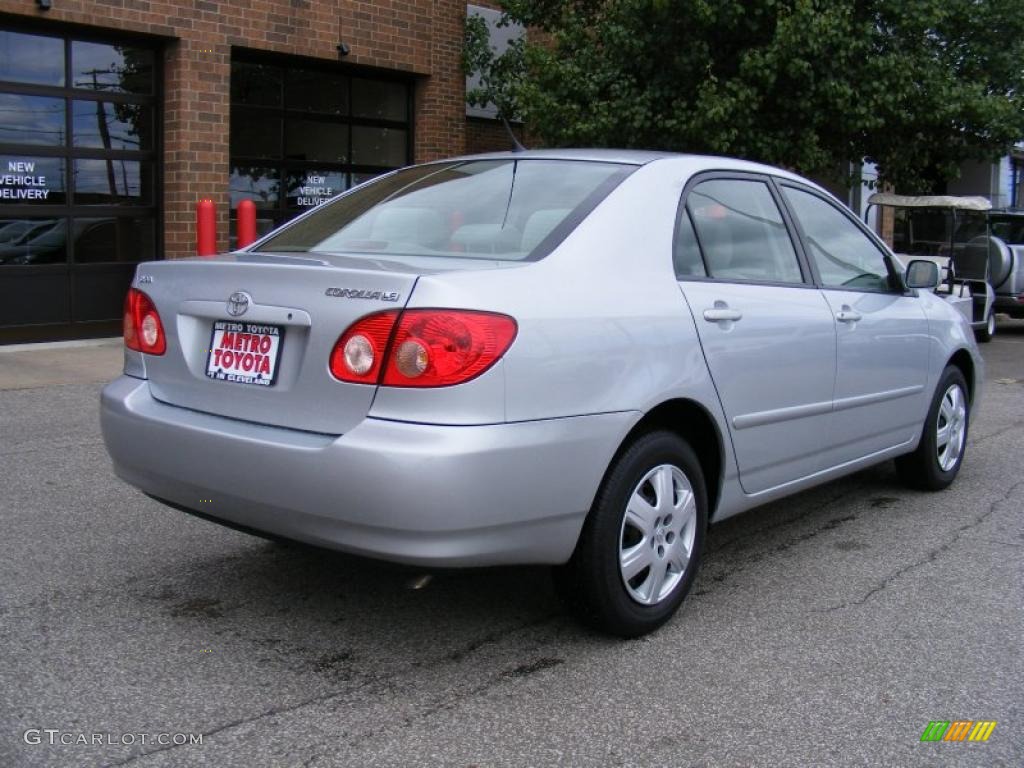 2006 Corolla LE - Silver Streak Mica / Stone photo #3