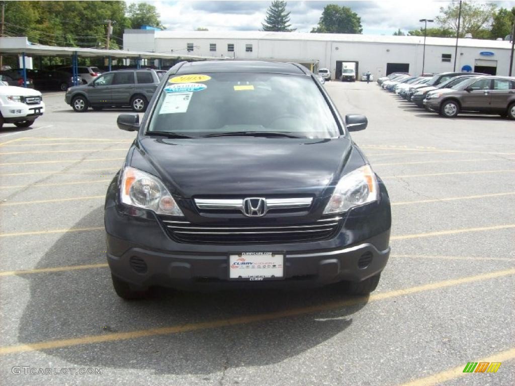 2008 CR-V EX 4WD - Nighthawk Black Pearl / Black photo #3