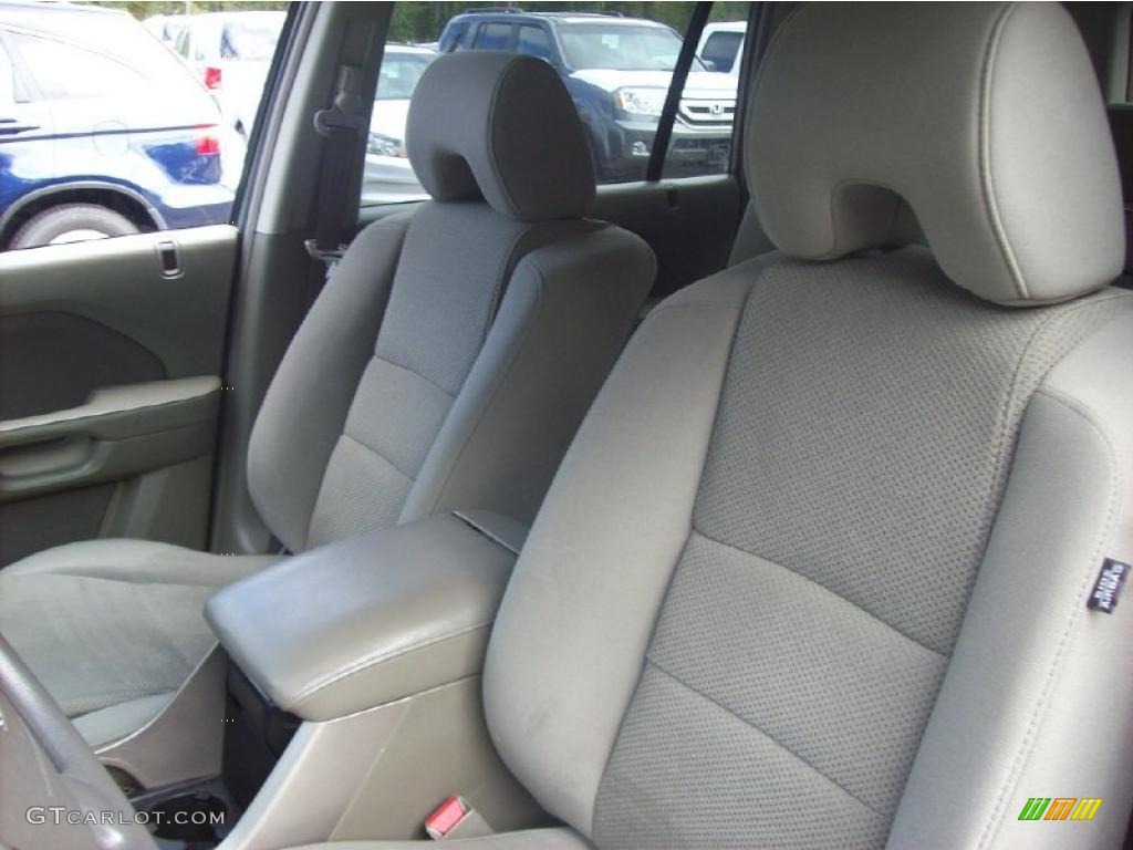 2008 Pilot EX 4WD - Aberdeen Green Metallic / Gray photo #6