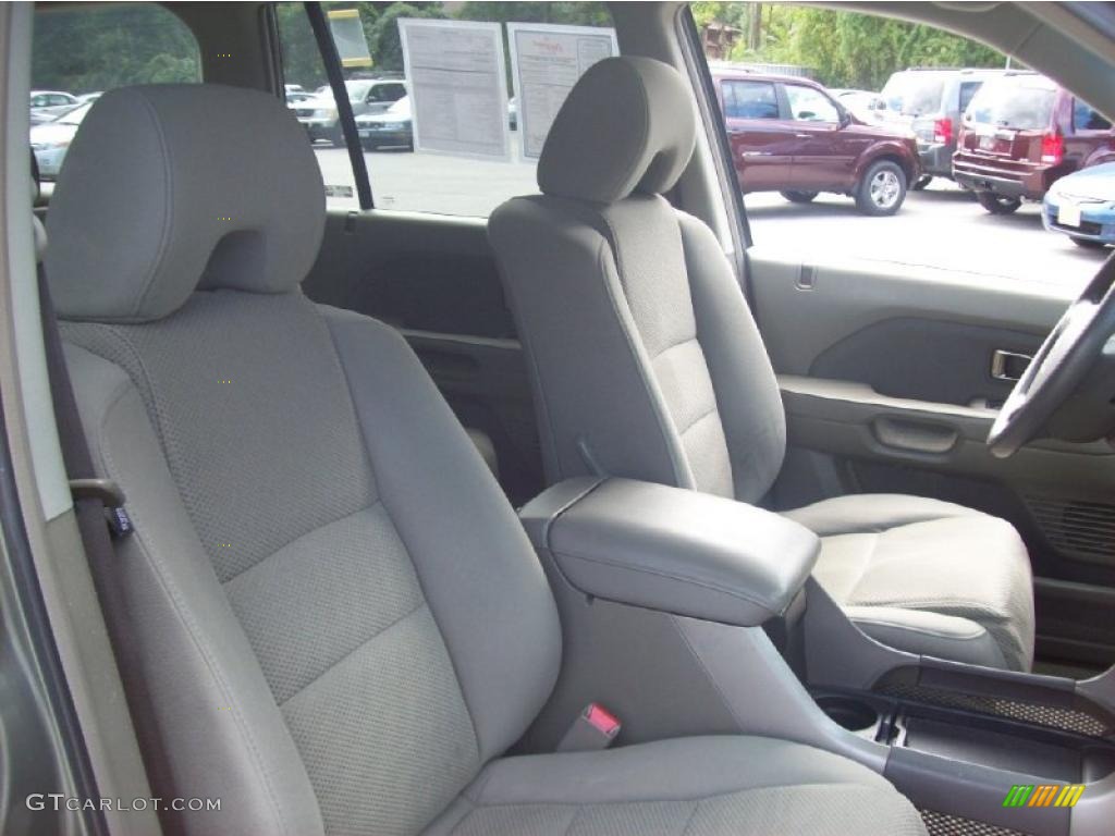 2008 Pilot EX 4WD - Aberdeen Green Metallic / Gray photo #15