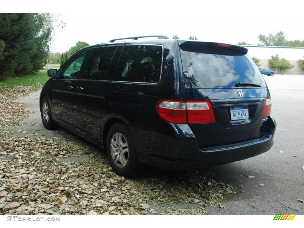 2005 Odyssey EX - Midnight Blue Pearl / Gray photo #6