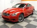 2008 Vibrant Red Infiniti G 37 S Sport Coupe  photo #2