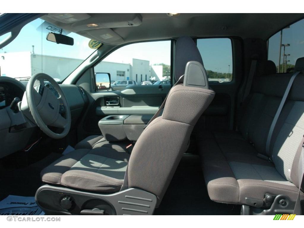 2005 F150 XLT SuperCab 4x4 - Dark Shadow Grey Metallic / Medium Flint Grey photo #11