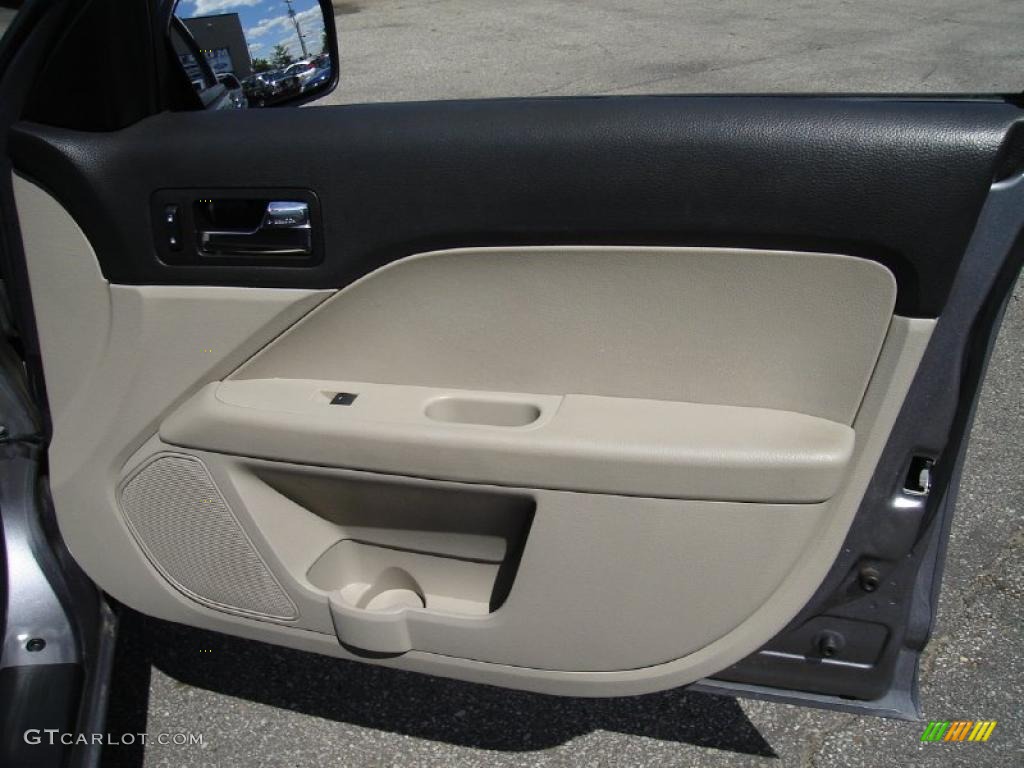2007 Fusion S - Tungsten Grey Metallic / Light Stone photo #15