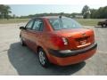 Sunset Orange - Rio LX Sedan Photo No. 4