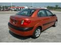 Sunset Orange - Rio LX Sedan Photo No. 6