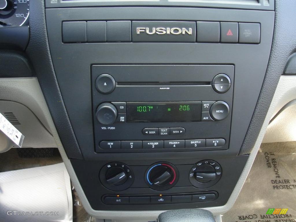 2007 Fusion S - Tungsten Grey Metallic / Light Stone photo #27
