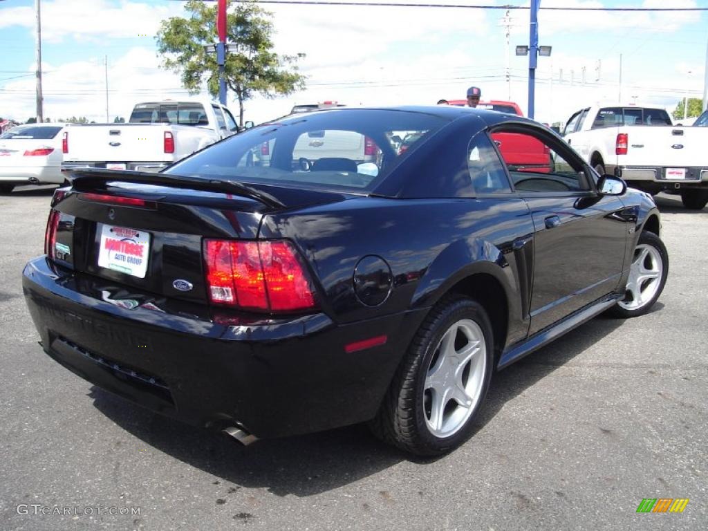 2000 Mustang GT Coupe - Black / Dark Charcoal photo #5