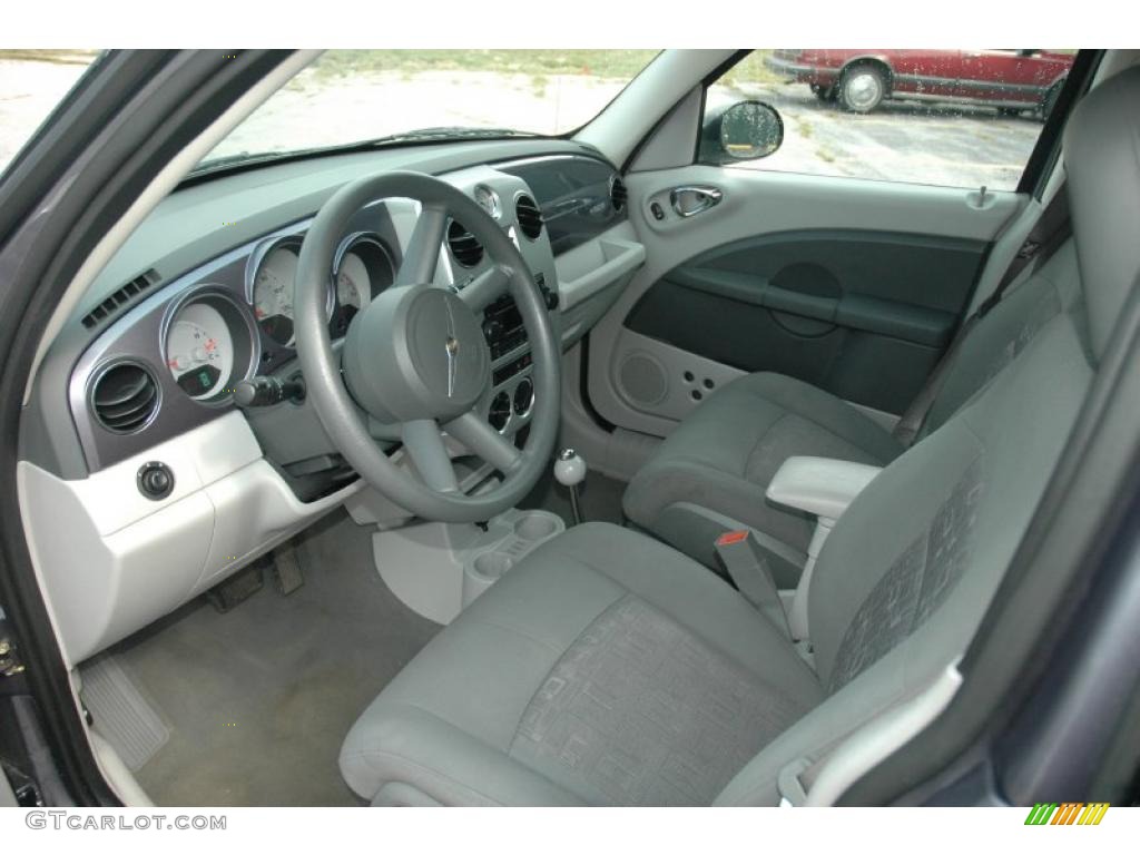 2007 PT Cruiser Touring - Opal Gray Metallic / Pastel Slate Gray photo #16