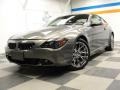 2005 Stratus Grey Metallic BMW 6 Series 645i Coupe  photo #1