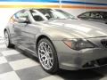 2005 Stratus Grey Metallic BMW 6 Series 645i Coupe  photo #3