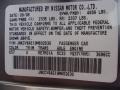 K57: Amethyst Graphite 2009 Infiniti G 37 S Sport Coupe Color Code