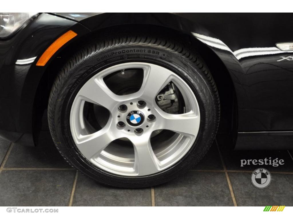 2010 3 Series 328i xDrive Coupe - Black Sapphire Metallic / Beige photo #8