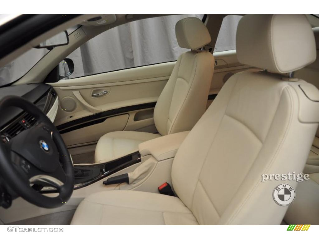 2010 3 Series 328i xDrive Coupe - Black Sapphire Metallic / Beige photo #9