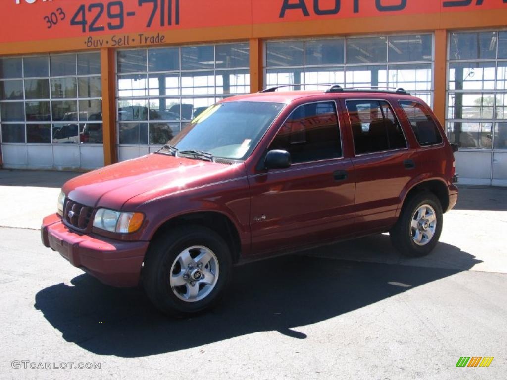 2000 Classic Red Kia Sportage 4x4 36194146 Photo 2