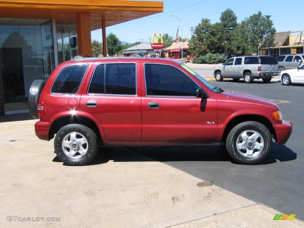 2000 Classic Red Kia Sportage 4x4 36194146 Photo 5