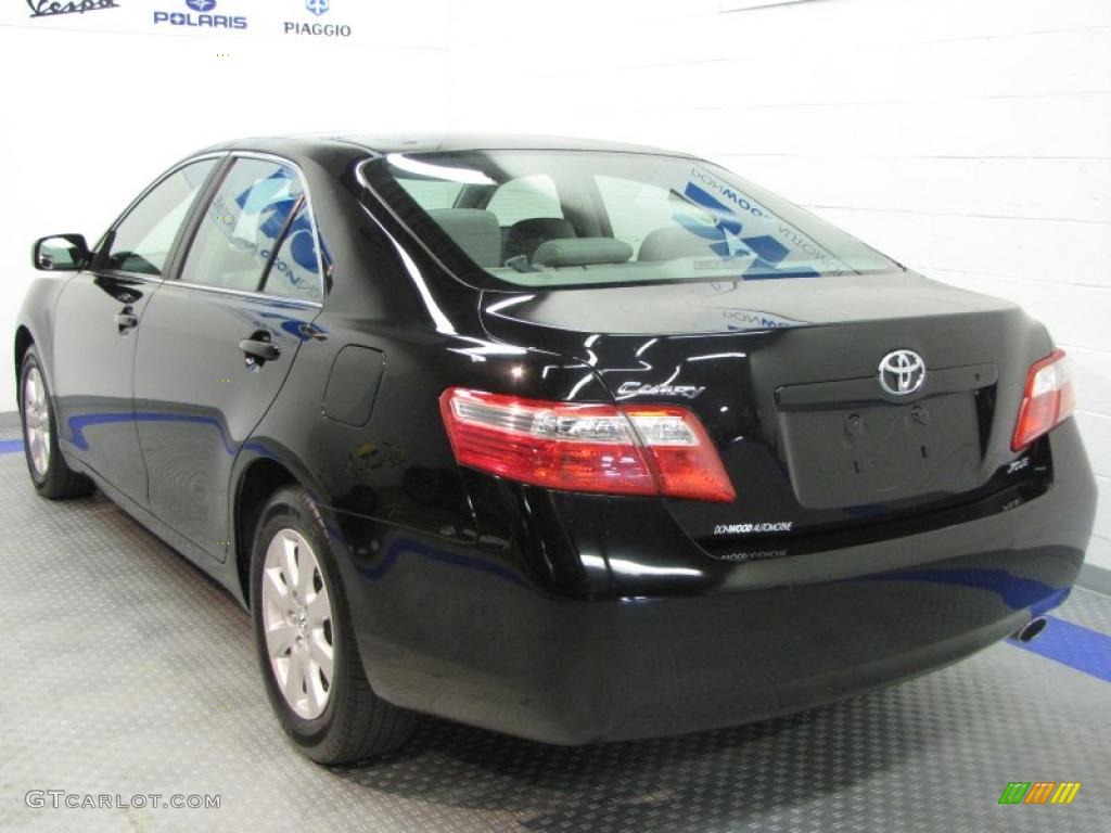 2008 Camry XLE - Black / Ash photo #3