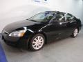2007 Nighthawk Black Pearl Honda Accord EX-L V6 Sedan  photo #2