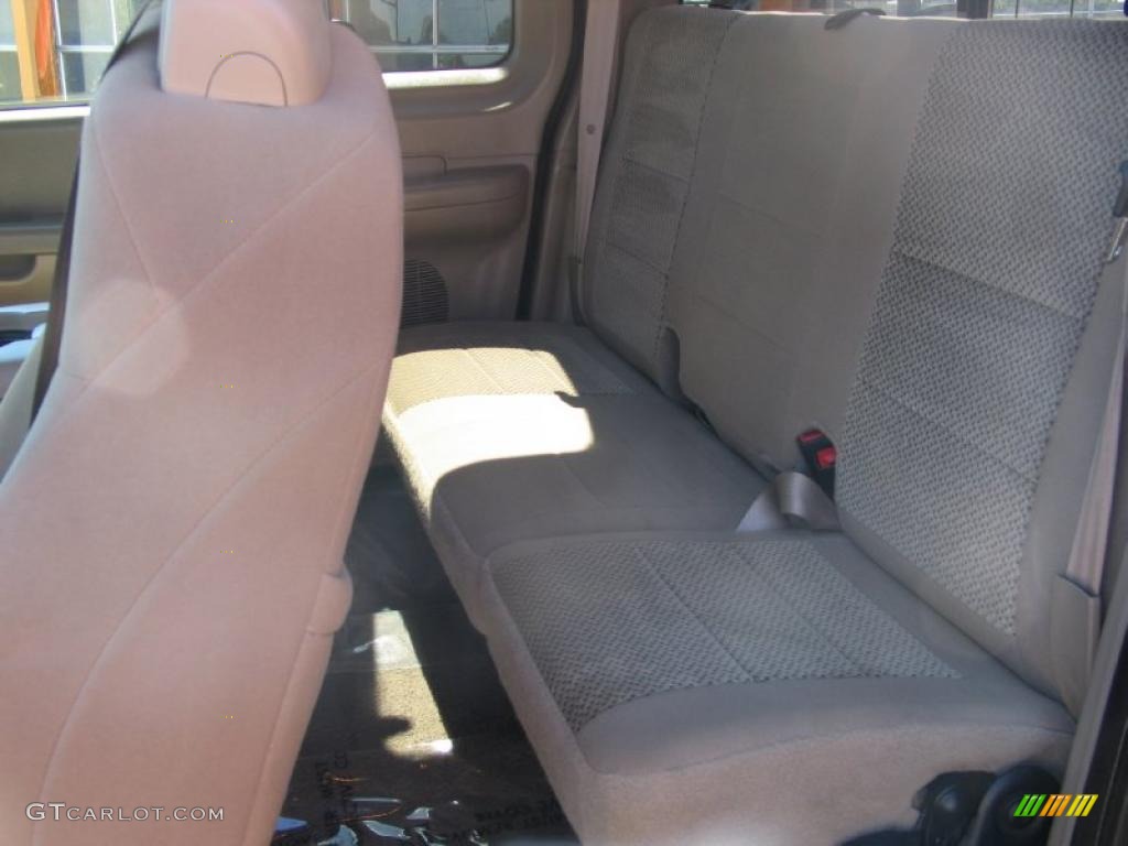 2004 F150 XLT Heritage SuperCab 4x4 - Dark Shadow Grey Metallic / Heritage Medium Parchment photo #7