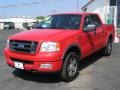 2004 Bright Red Ford F150 FX4 SuperCrew 4x4  photo #1