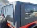 2004 Flame Red Jeep Wrangler Unlimited 4x4  photo #25