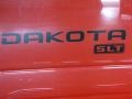 2004 Flame Red Dodge Dakota SLT Quad Cab 4x4  photo #8