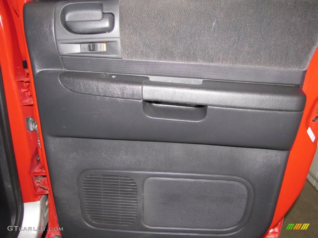 2004 Dakota SLT Quad Cab 4x4 - Flame Red / Dark Slate Gray photo #12
