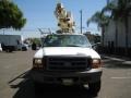Oxford White - F450 Super Duty XL Regular Cab Chassis Bucket Truck Photo No. 2