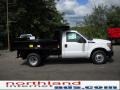 Oxford White - F350 Super Duty XL Regular Cab Chassis Dump Truck Photo No. 5