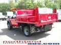 2011 Vermillion Red Ford F550 Super Duty XL Regular Cab 4x4 Dump Truck  photo #8