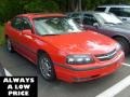 2001 Torch Red Chevrolet Impala LS  photo #1