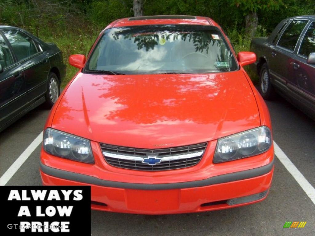 2001 Impala LS - Torch Red / Neutral photo #2