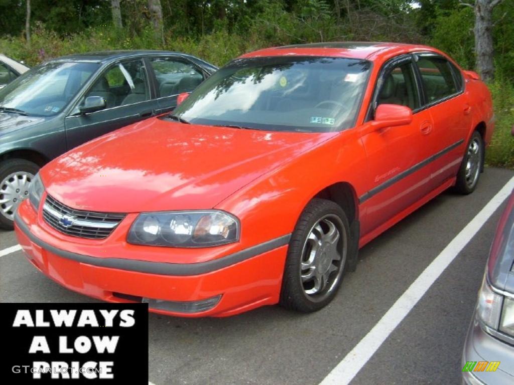 2001 Impala LS - Torch Red / Neutral photo #3