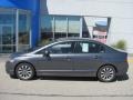 2009 Polished Metal Metallic Honda Civic EX Sedan  photo #3