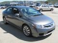 2009 Polished Metal Metallic Honda Civic EX Sedan  photo #9