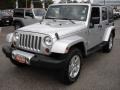 2008 Bright Silver Metallic Jeep Wrangler Unlimited Sahara 4x4  photo #1
