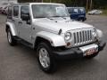 2008 Bright Silver Metallic Jeep Wrangler Unlimited Sahara 4x4  photo #3
