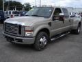 2008 Pueblo Gold Metallic Ford F350 Super Duty Lariat Crew Cab Dually  photo #1