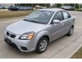 2011 Clear Silver Kia Rio LX  photo #3