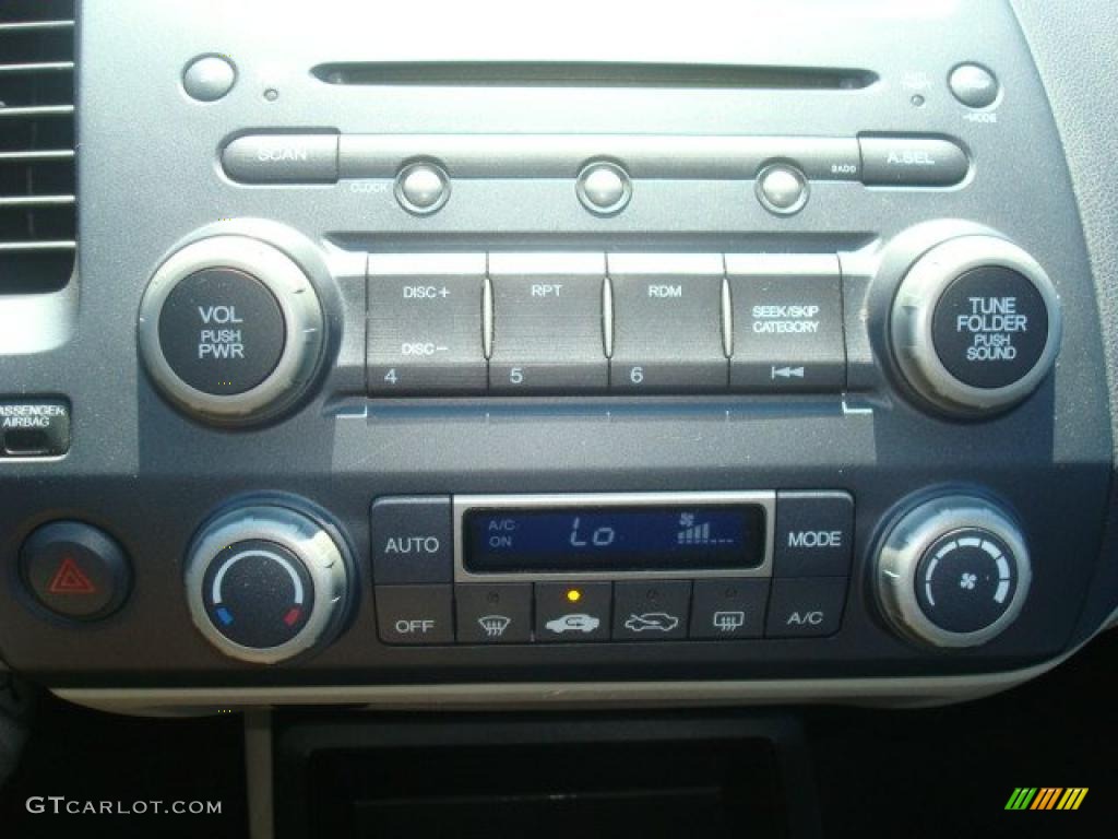 2007 Civic Hybrid Sedan - Magnetic Pearl / Blue photo #12