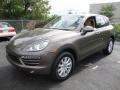 2011 Umber Brown Metallic Porsche Cayenne   photo #2