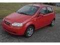 2007 Victory Red Chevrolet Aveo 5 Hatchback  photo #26