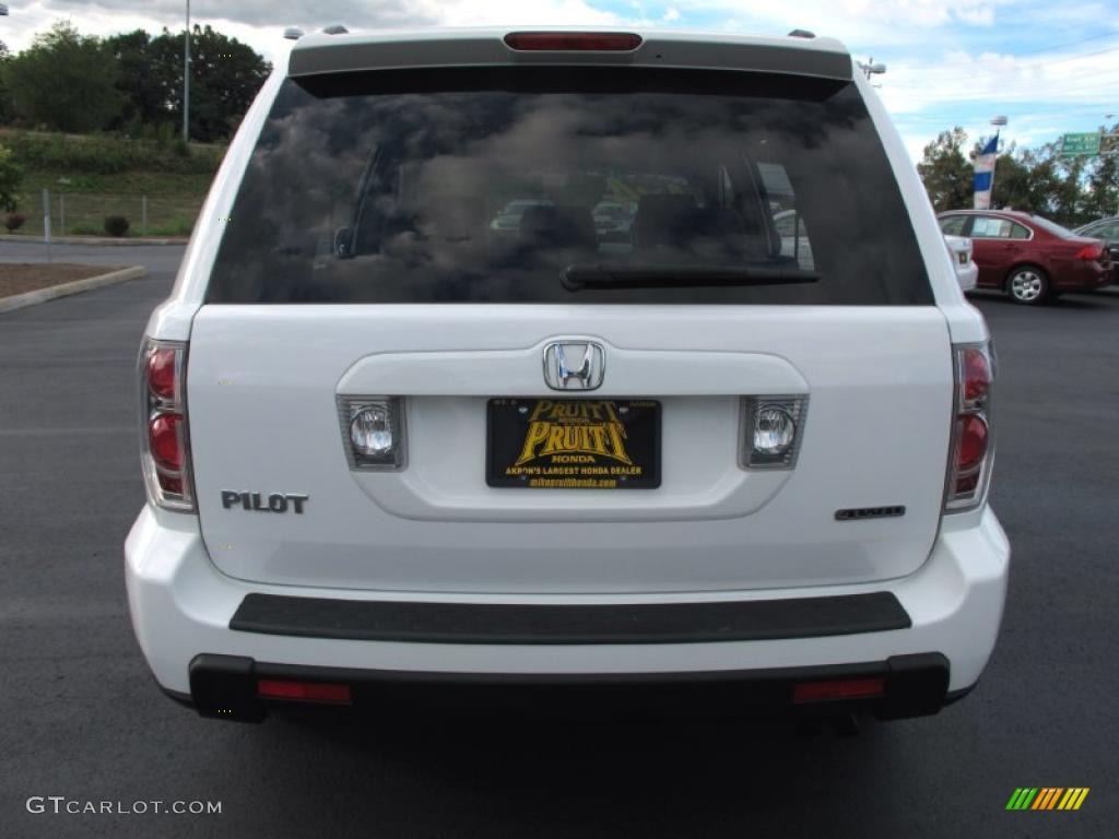 2006 Pilot EX-L 4WD - Taffeta White / Olive photo #8