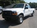 2000 Oxford White Ford F250 Super Duty XL Extended Cab  photo #1