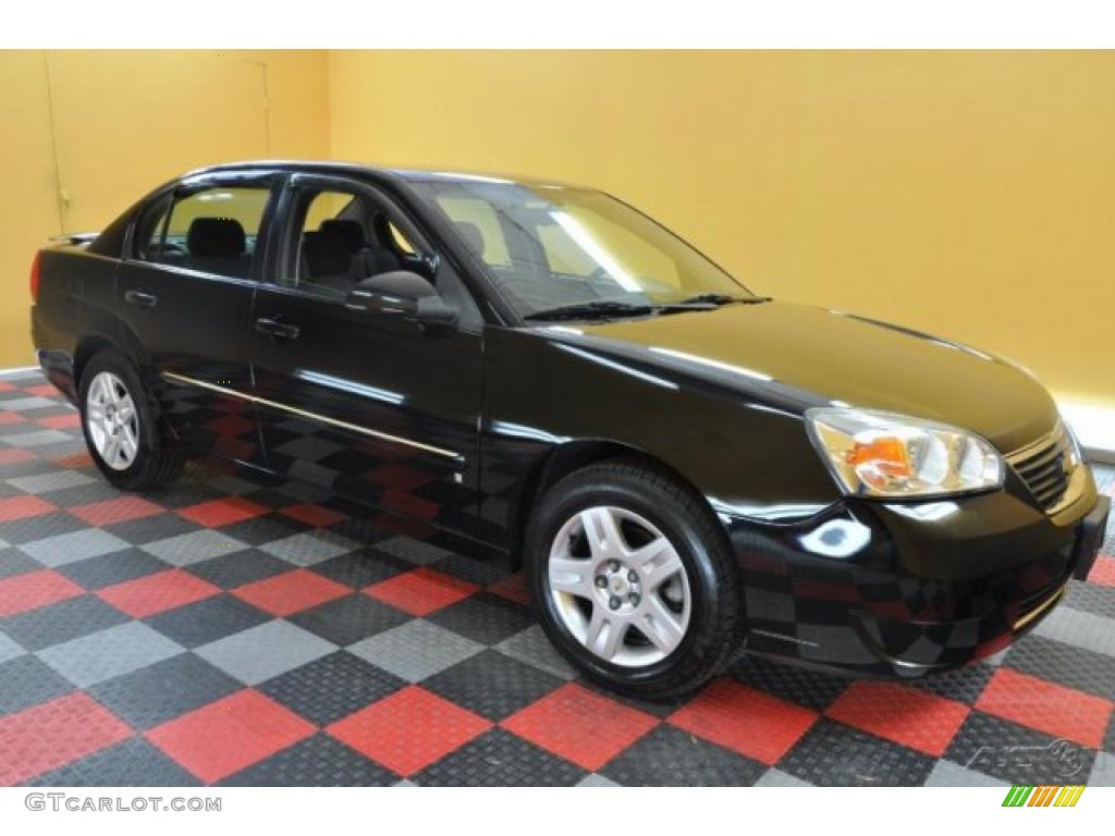 2006 Malibu LT V6 Sedan - Black / Ebony Black photo #1