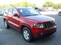 2011 Inferno Red Crystal Pearl Jeep Grand Cherokee Laredo  photo #5